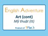 English Adventure - Art (cont)