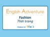 English Adventure - FASHION