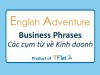English Adventure - BUSINESS PHRASES