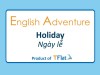 English Adventure - HOLIDAY
