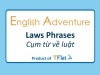 English Adventure - LAWS PHRASES