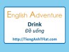 English Adventure - DRINK