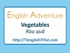 English Adventure - VEGETABLES