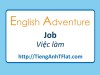 English Adventure - JOB