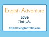 English Adventure - LOVE