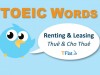TOEIC WORDS - Renting and Leasing
