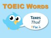 TOEIC WORDS - Taxes