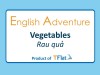 English Adventure - VEGETABLE