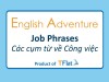 English Adventure - JOB PHRASES