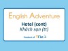 English Adventure - HOTEL ( Cont)