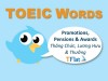 TOEIC WORDS - Promotions, Pensions & Award