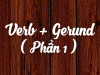 Chủ đề 17: Verb + Gerund (Phần 1)